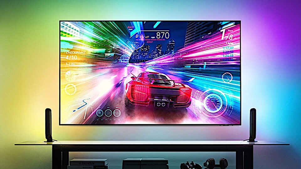 Der 4K-Fernseher Samsung OLED S85D bietet eine tolle Bildqualität, sowohl bei Filmen als auch beim Gaming.