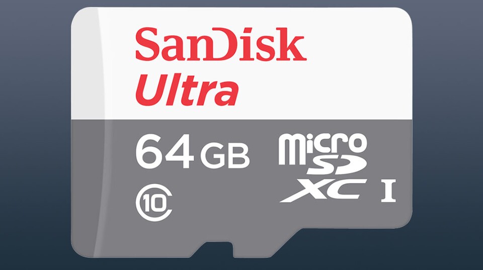 SanDisk Micro-SD mit 64 GB Speicher im Angebot bei Saturn.