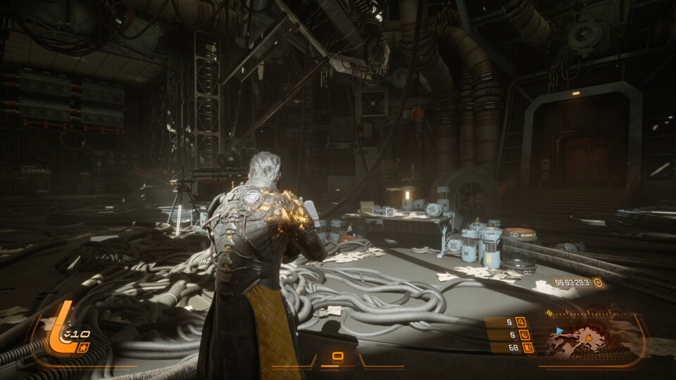 Unten links seht ihr direkt neben eurer Lebensleiste auch euer aktuelles Befähigungslevel.