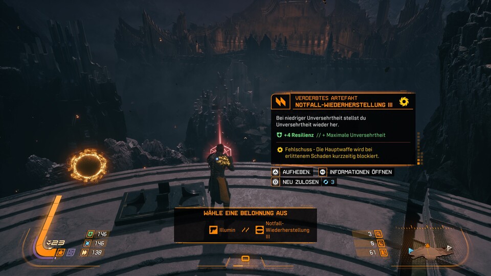 Lebensregeneration bei niedriger Gesundheit ist zwar toll, wiegt aber nicht das Blockieren meiner Waffe bei feindlichen Treffern auf.