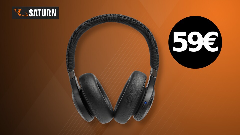 Im Tagesangebot bei Saturn gibt es heute die Bluetooth-Kopfhörer JBL Live 650 zu einem sehr günstigen Preis.
