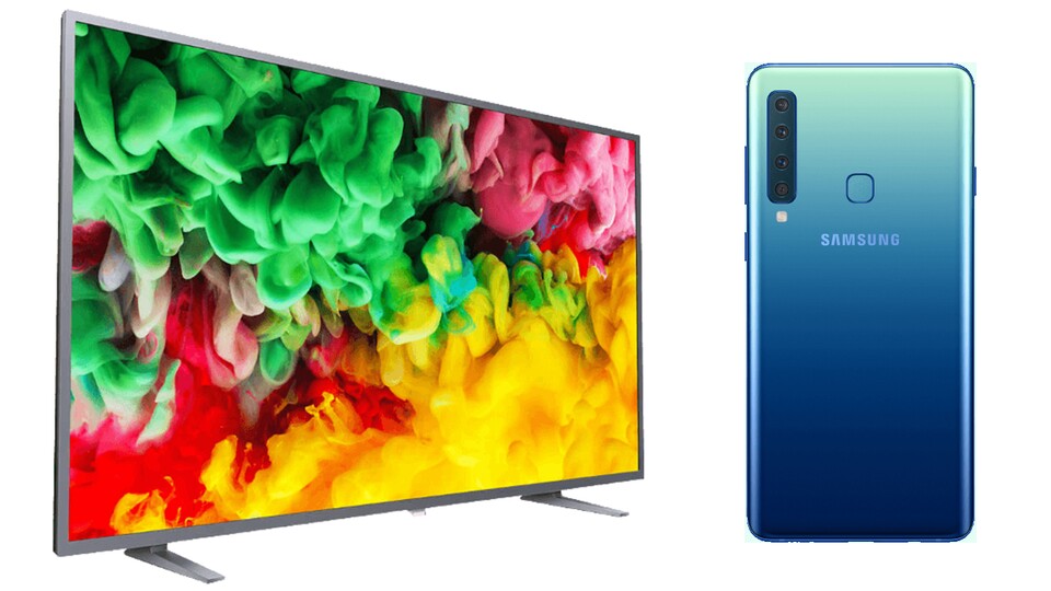 Ein 50-Zoll-Fernseher von Philips und das Samsung Galaxy A9 sind zwei der Highlights in den Wochenendangeboten bei Saturn.