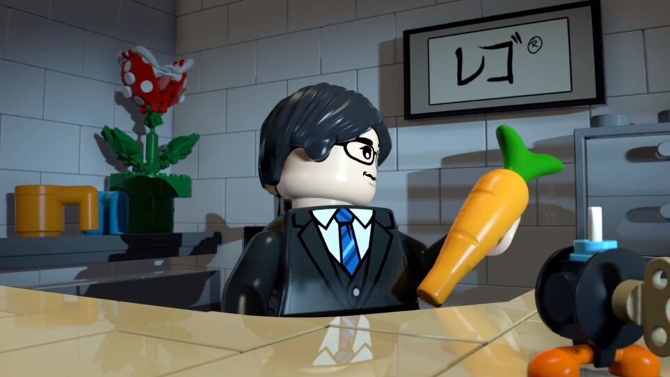 In einem Nintendo-Direct-Stream zu Lego City: Undercover war Iwata als Legomännchen zu sehen.