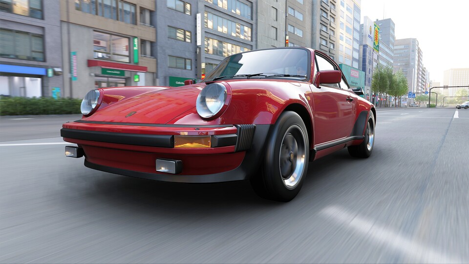 Wie auch in Horizon 5 gibt es mal wieder einen Neunelfer in einer Scheune.
