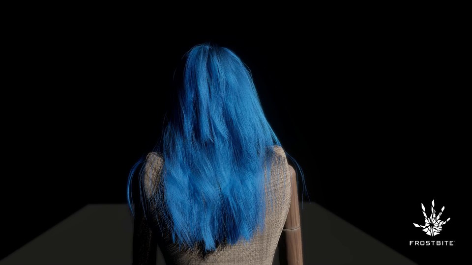 Ann-Kathrins Haare sind schöner als die Echtzeit-Haare in der neuen Frostbite-Grafikdemo.