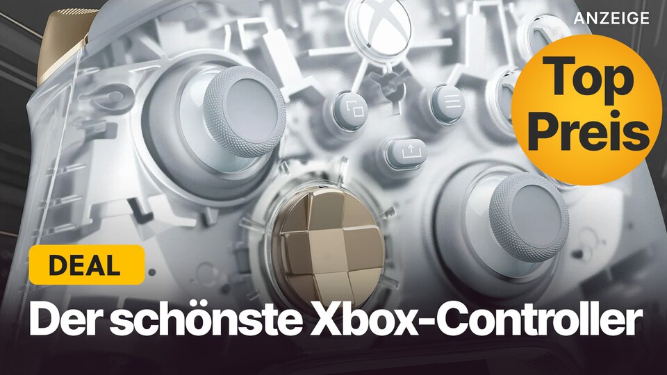 Es dürfte nicht allzu lange dauern, bis diese schicke Xbox Controller Special Edition ausverkauft ist. Momentan bekommt ihr sie jedoch sogar günstig im Sonderangebot.