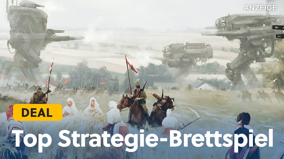 Dieses Brettspiel vermischt Mechs mit einer Ästhetik der 1920er.