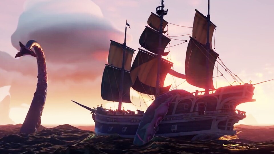 Sea of Thieves - Launch-Trailer zum Piratenspiel.