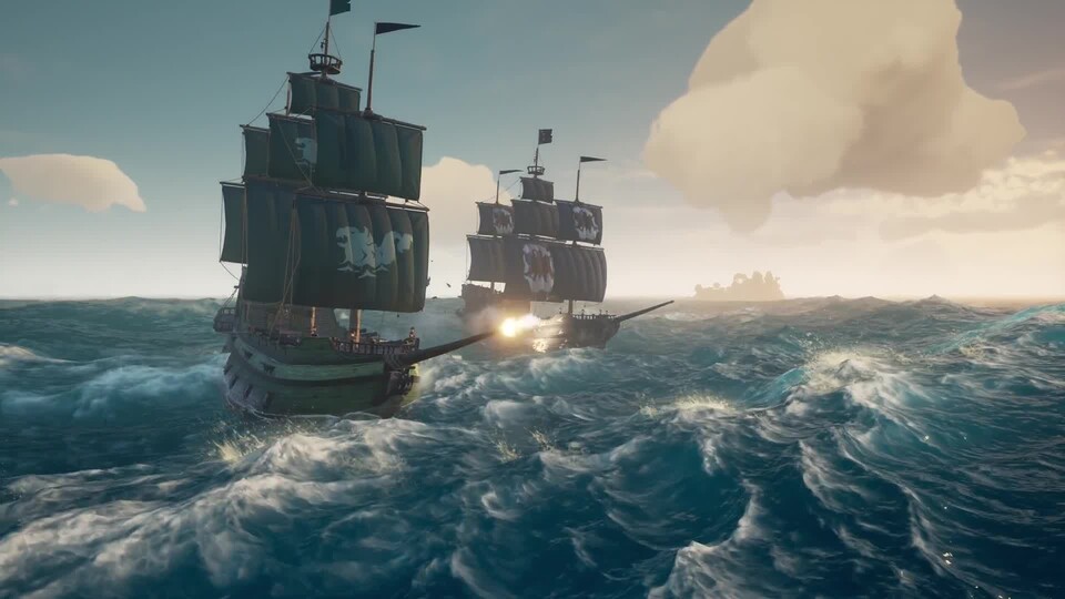 Sea of Thieves ist eines von drei Spielen, die auf der Xbox One SAD vorinstalliert sind. 