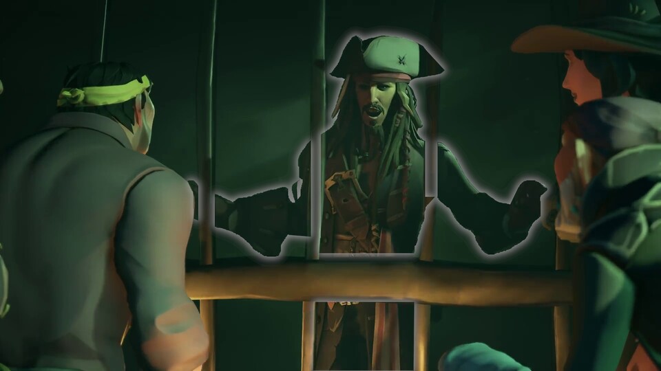 Sea of ​​Thieves - Pirates of the Caribbean Crossover Trailer features a legendary pirate