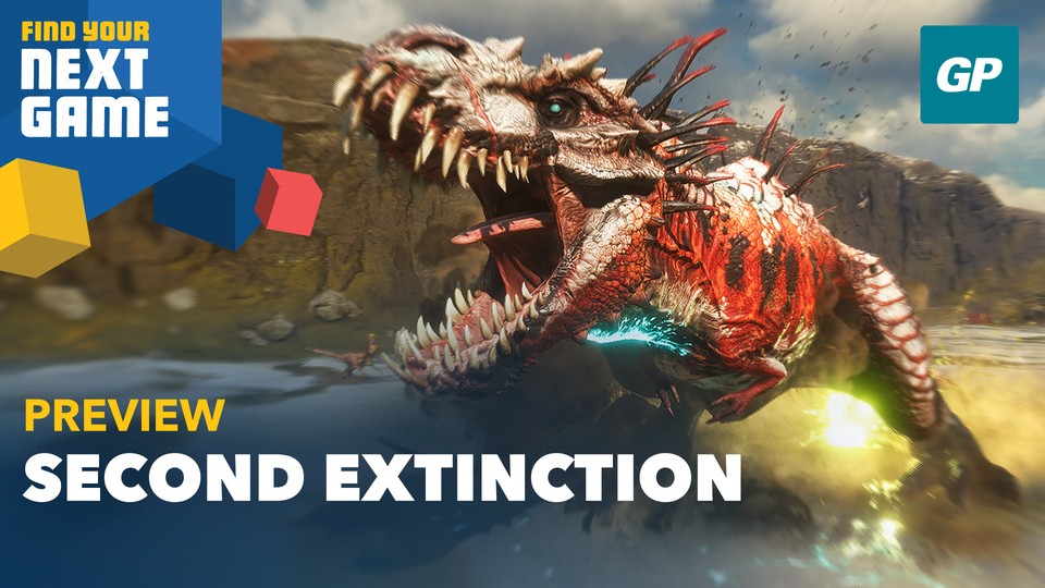 In Second Extinction geht ihr auf Dinosaurierjagd.