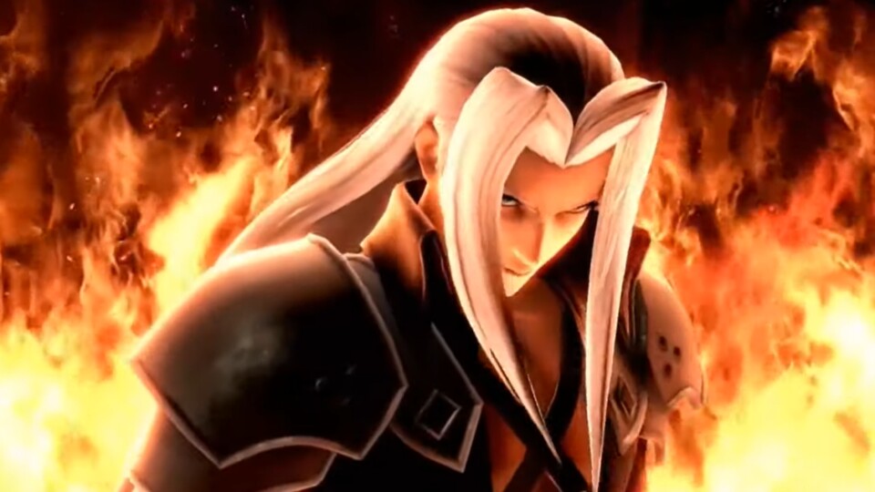 Sephiroth kämpft im Dezember noch bei Smash mit.