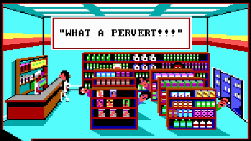 Leisure Suit Larry nahm sich selbst nicht ganz ernst – dieser Umstand machte das Spiel zugänglicher.