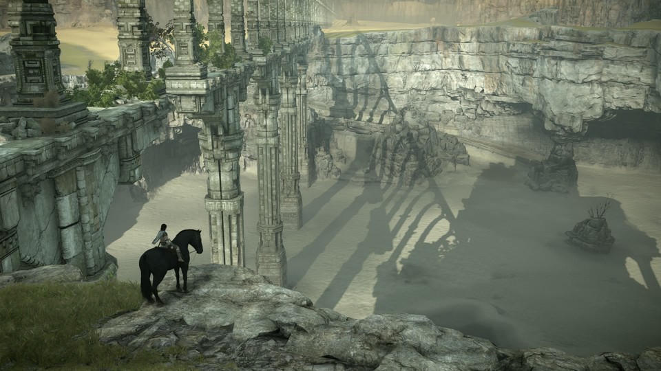 Die Ruinen in der Spielwelt erscheinen auf der PS4 noch einmal zerfallener als ohnehin schon.