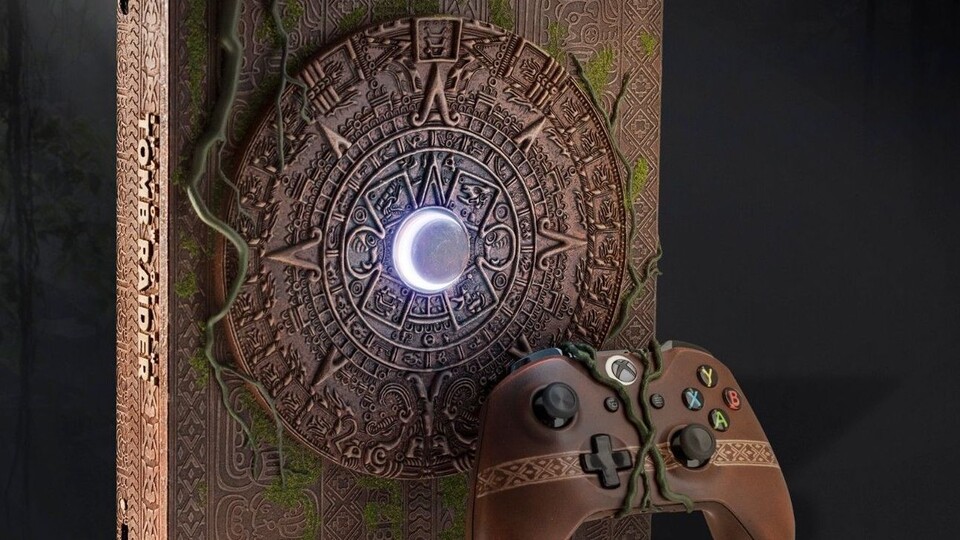 Xbox versteigert eine Shadow of the Tomb Raider-Xbox One zum guten Zweck.