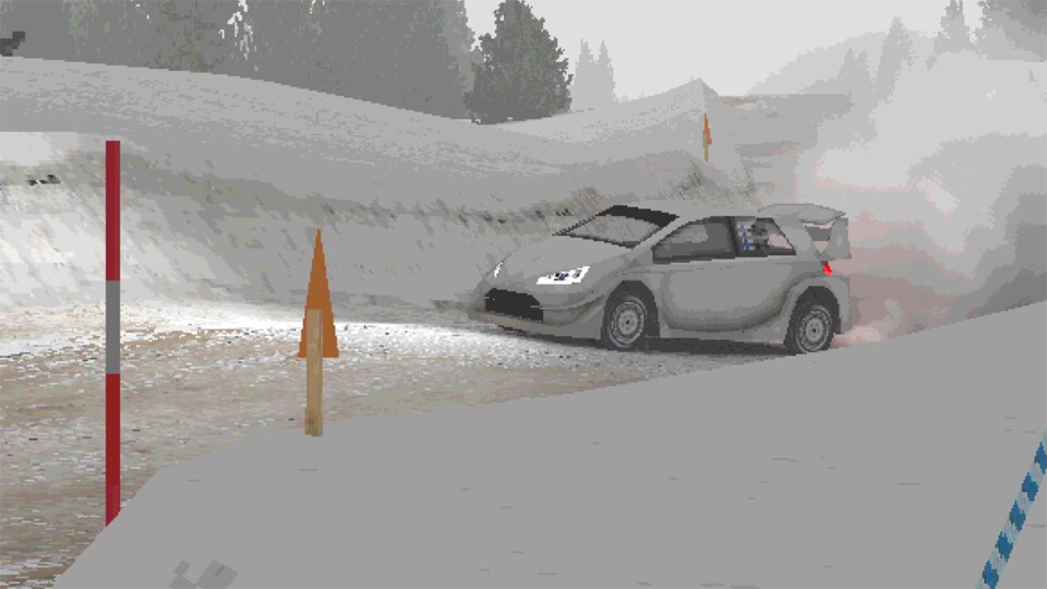 Shakedown Rally basiert auf einer C++-Engine, die vom Entwickler nothke geschrieben wurde.
