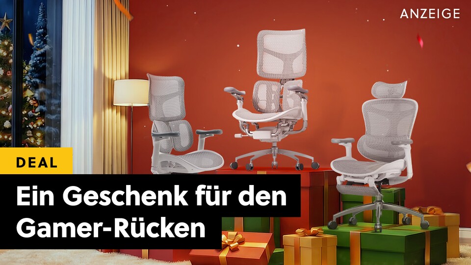 Sihoo schenkt euch Frohe Weihnachten mit stolzen 300 € Rabatt auf euren neuen Gamingstuhl.