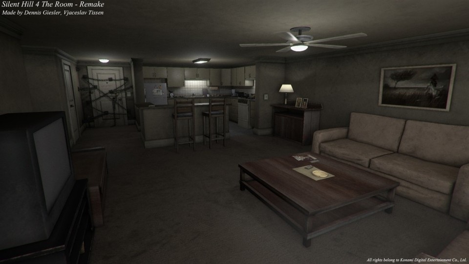 Zwei Fans haben das Appartement aus Silent Hill 4 mithilfe der Unity-Engine nachgebaut.