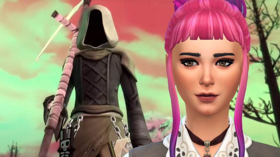 Der Sims 4-DLC Leben und Tod in der Preview.