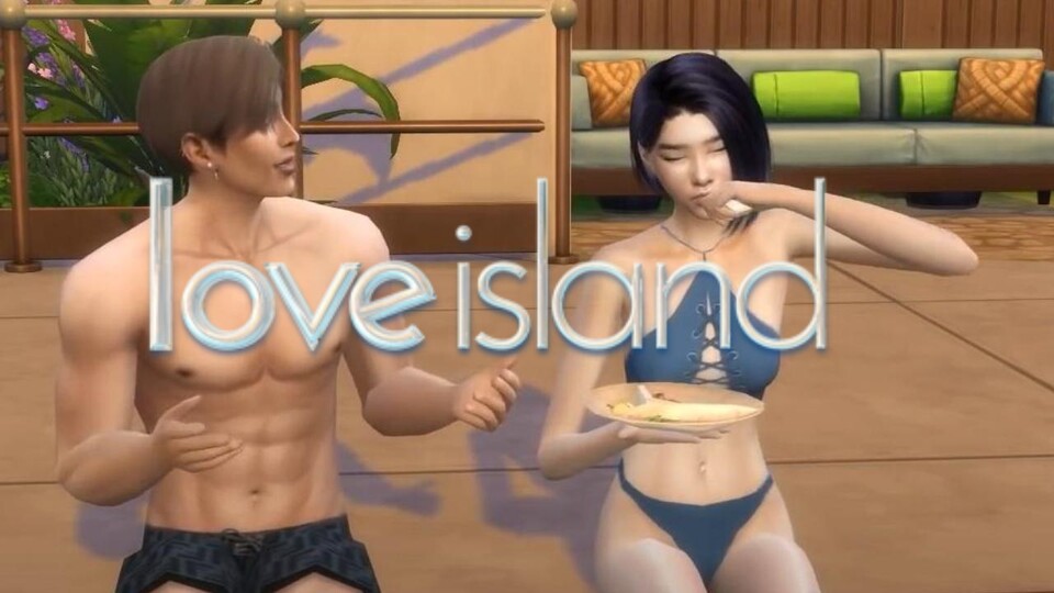 Love Island wird zur Challenge in den Sims 4.