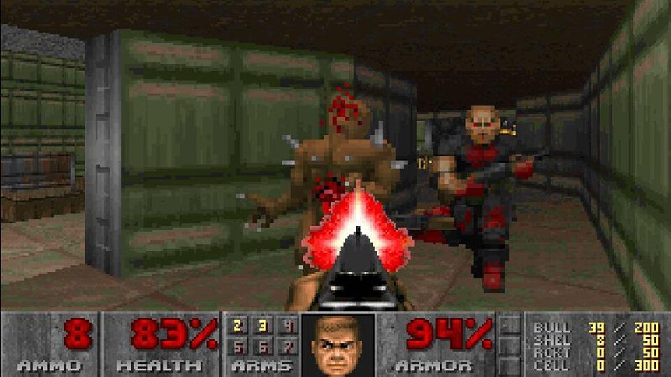 Einst verteufelt, heutzutage ab 16 Jahren freigegeben: Doom begründet 1993 die große Ära von id Software und Engine-Gott John Carmack.