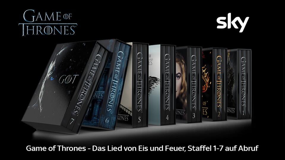 Alle Staffeln von Game of Thrones gibt es bei Sky.