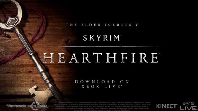 Ausgesperrt: Spieler stehen in Hearthfire im eigenen Haus vor verschlossener Tür.