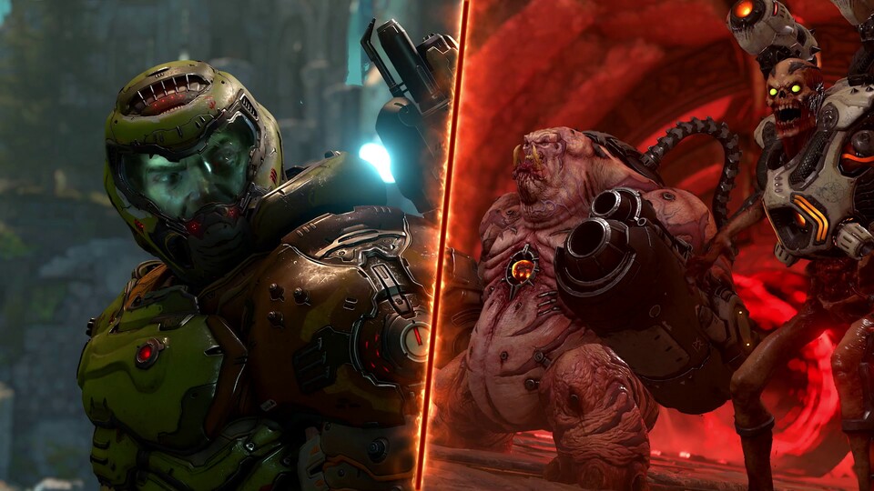 Slayer vs Dämonen: Trailer von Doom Eternal zeigt den asymetrischen MP-Modus -