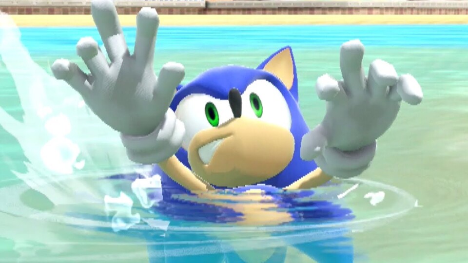 Für manche Smash Bros.-Charaktere kann es gefährlich werden, ins Wasser zu fallen.