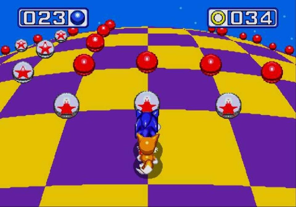 Die Bonus-Stages gehören ab dem ersten Teil zu Sonic.
