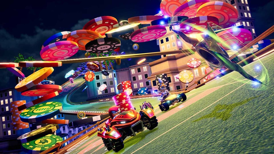 Mario Kart war gestern? Sonic rast mit irren Drifts, spektakulären Streckenwechseln und jeder Menge Arcade-Chaos an die Startlinie.