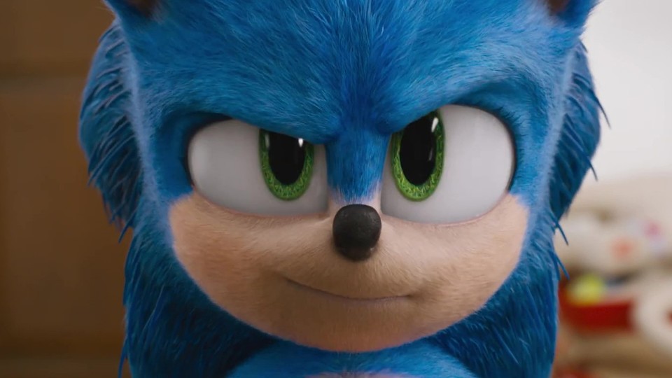 Sonic ist im neuen Film auch als Baby zu sehen. 