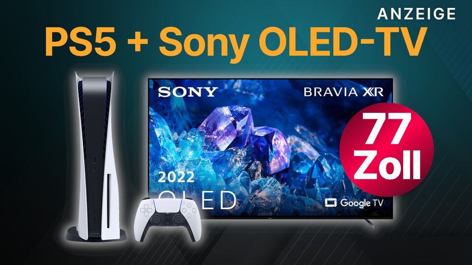 In den Osterangeboten bei MediaMarkt und Saturn könnt ihr jetzt die PS5 als Gratis-Zugabe zum Sony OLED-TV bekommen.