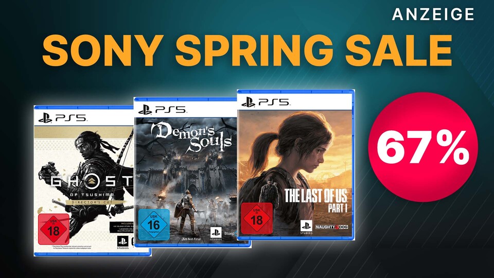 Aktuell gibt es mehrere AAA-Titel für die PS5 im Sony Spring Sale bei MediaMarkt.