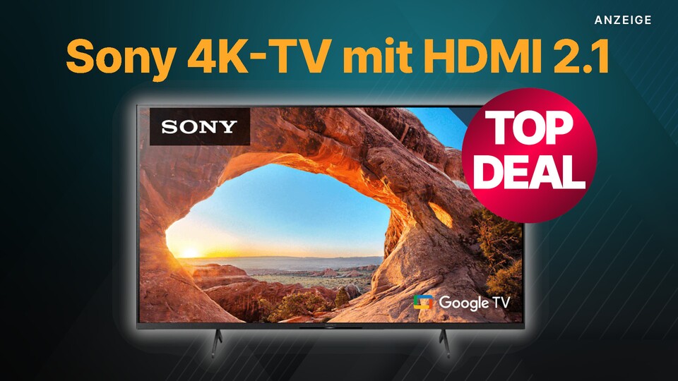 Den 4K-Fernseher Sony X85J mit 120 Hz und HDMI 2.1 könnt ihr bei Otto gerade günstig im Angebot bekommen.