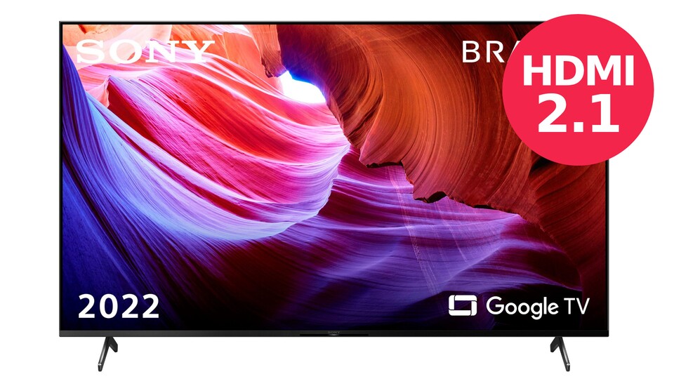 Den gut fürs Gaming geeigneten 4K-TV Sony X85K bekommt ihr bei Amazon in sechs verschiedenen Größen im Angebot.