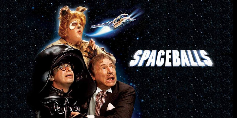 Entwickelt Devolver Spaceballs als Computerspiel? Okay, die Chancen stehen schlecht, aber wer weiß ...