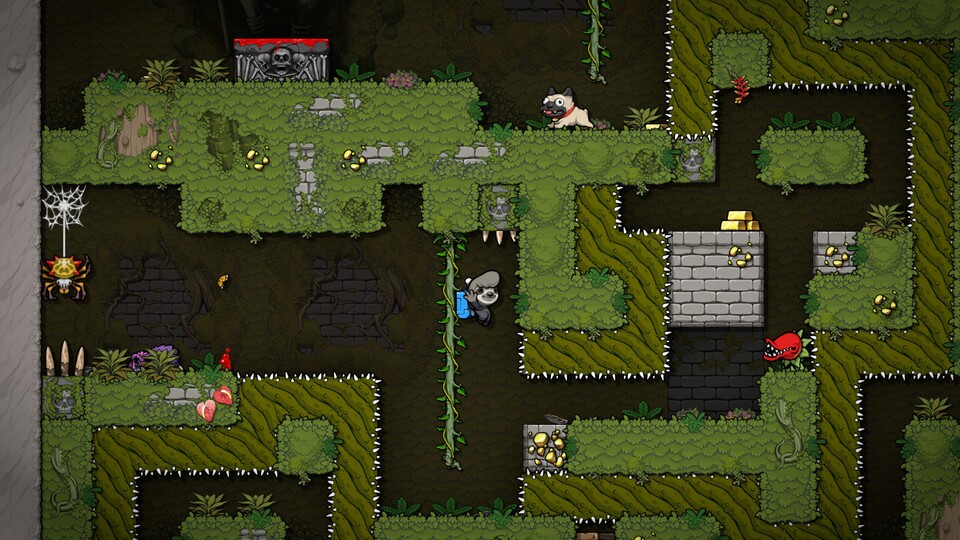 Was gibt es Schöneres als Spelunky 2 am frühen Morgen? Ja eben, nichts!