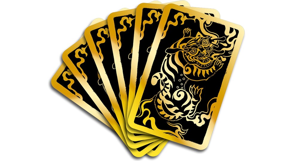 Ich liebe besonders die schönen, goldenen Verzierungen, die die Kartenrückenseiten schmücken und das Spiel so unverkennbar machen!