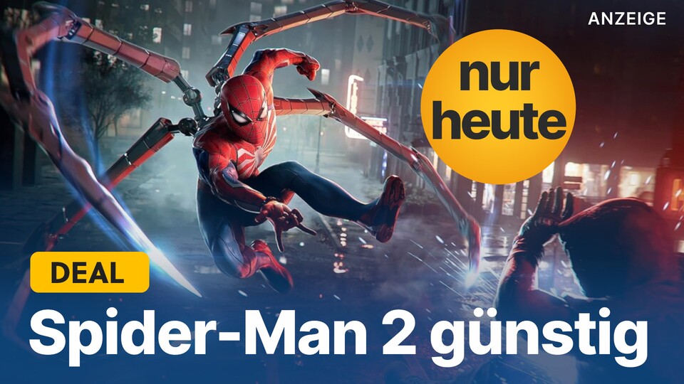Den Open-World-Hit Marvels Spider-Man 2 könnt ihr euch heute bei Amazon und Otto günstig sichern.