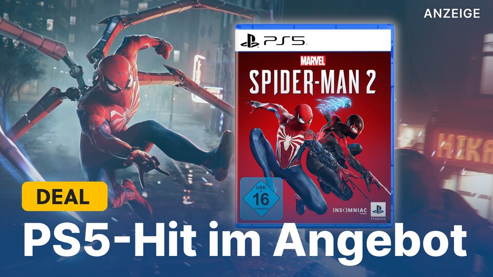 Den PS5-Hit Spider-Man 2 könnt ihr euch jetzt günstig im Amazon Oster-Angebot schnappen.