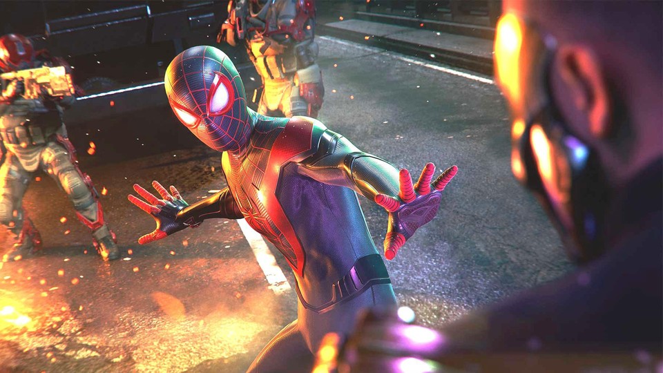 Spiele wie Spider-Man Miles Morales entfalten ihr visuelles Potential erst so richtig in 4K.