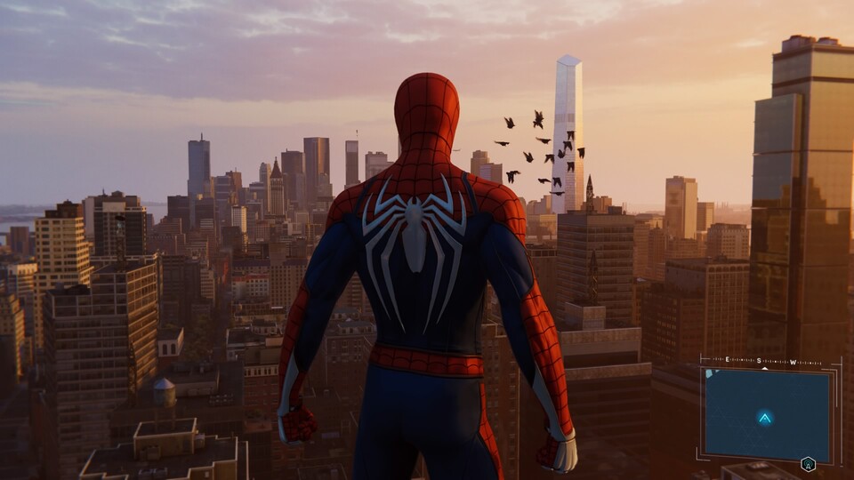 In Spider-Man erkunden wir nur den New Yorker Stadtteil Manhattan. Die Spielwelt bietet aber dennoch jede Menge Freiraum zum Schwingen.