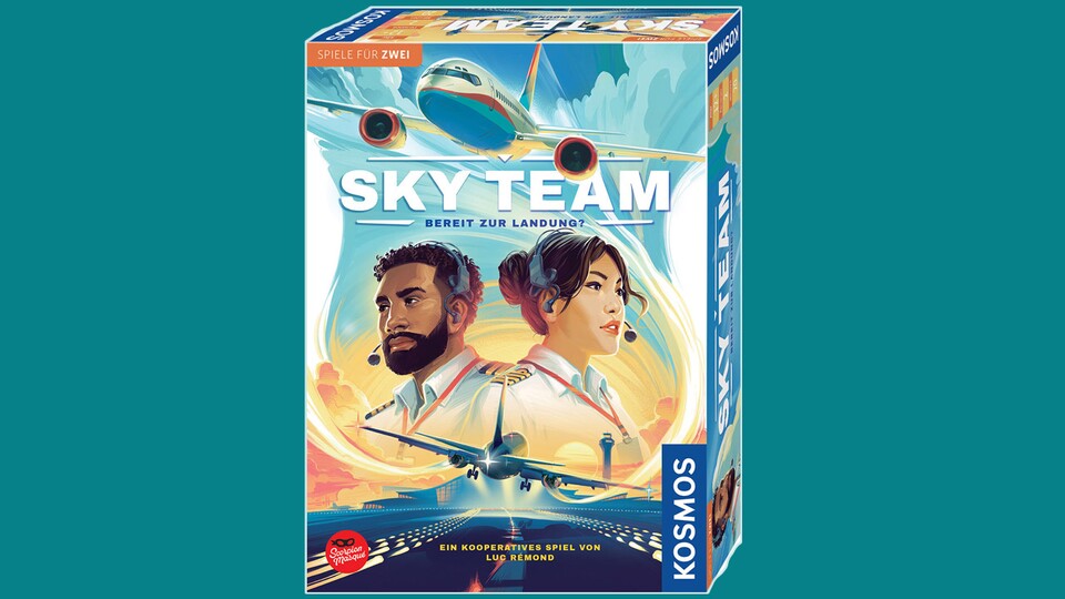 Sky Team ist ein Spiel von Autor Luc Rémond, illustriert wurde es von Eric Hibbeler und Adrien Rives.