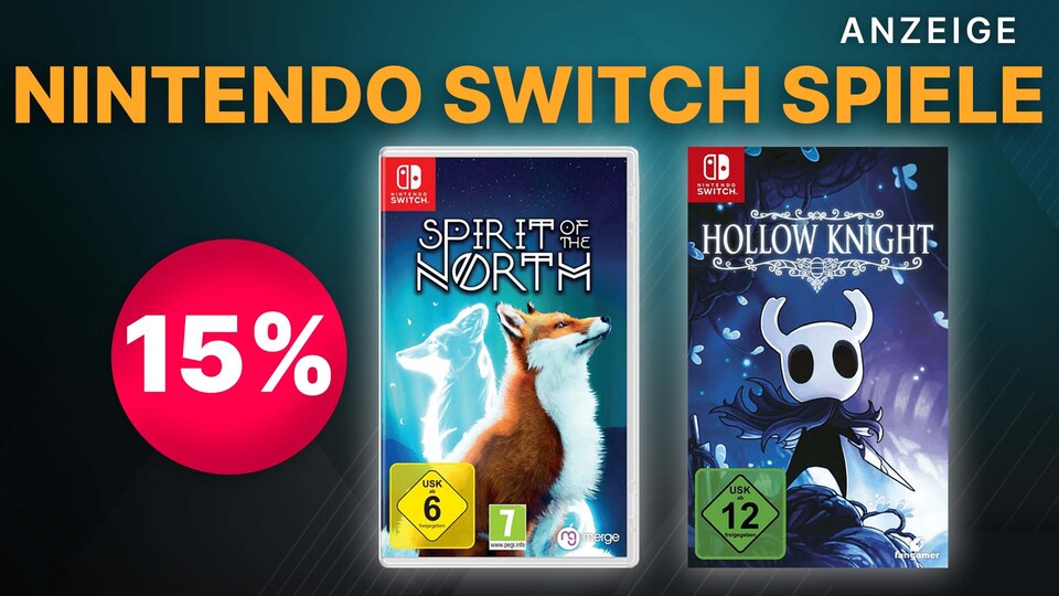 Spirit of the North und Hollow Knight könnt ihr euch derzeit bei Amazon für die Nintendo Switch schnappen.