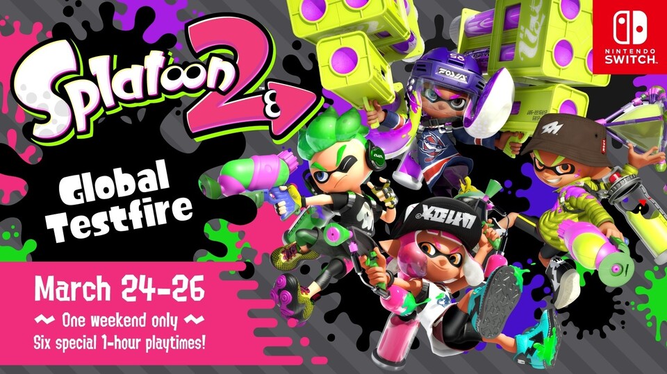 Splatoon 2 bekommt eine offene Beta.