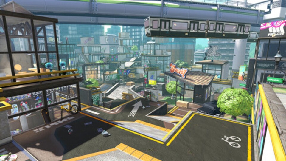 Die Splatoon 2-Map &quot;Korallenviertel&quot;