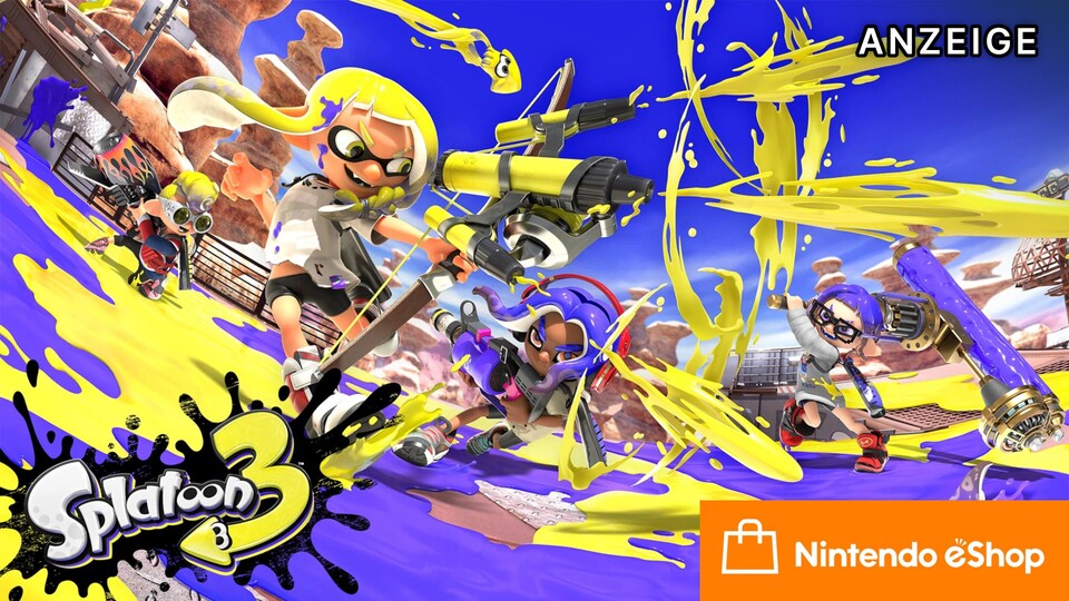Heute erscheint mit dem Shooter Splatoon 3 der nächste große Hit für Nintendo Switch.