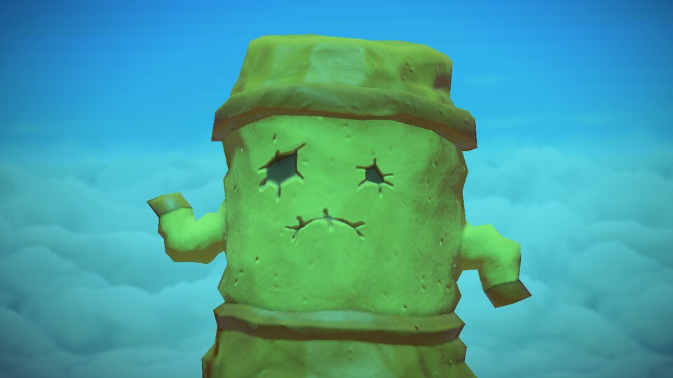 Erinnert euch dieser Gyroid aus Animal Crossing zufällig auch an Spongebob? (Bild: twitter.comPetrarchEleven)