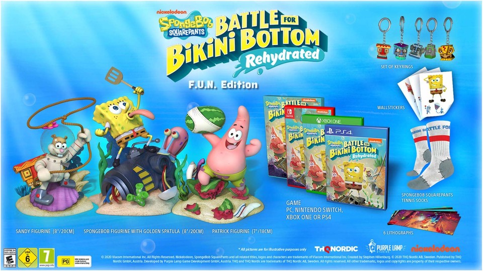 Spongebob SquarePants Battle for Bikini Bottom - Rehydrated FUN Edition
